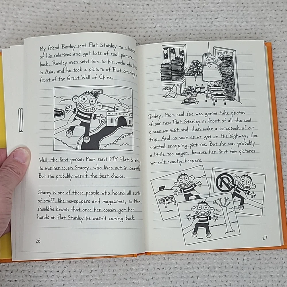 Kids/Children's Illustrated Fun Diary of a Wimpy Kid Two Book Set Book 9/Book 10